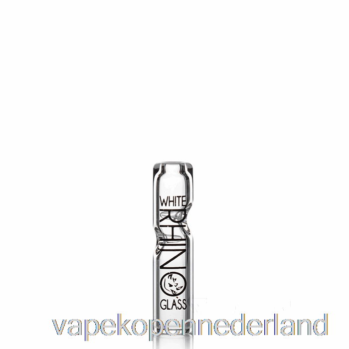 Vape Nederland Witte Neushoorn Glazen Tips Ronde Glazen Tip